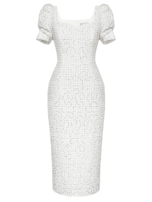 Платье джинсовое с пайетками POST MERIDIEM