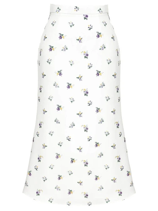 Юбка-годе с принтом POST MERIDIEM