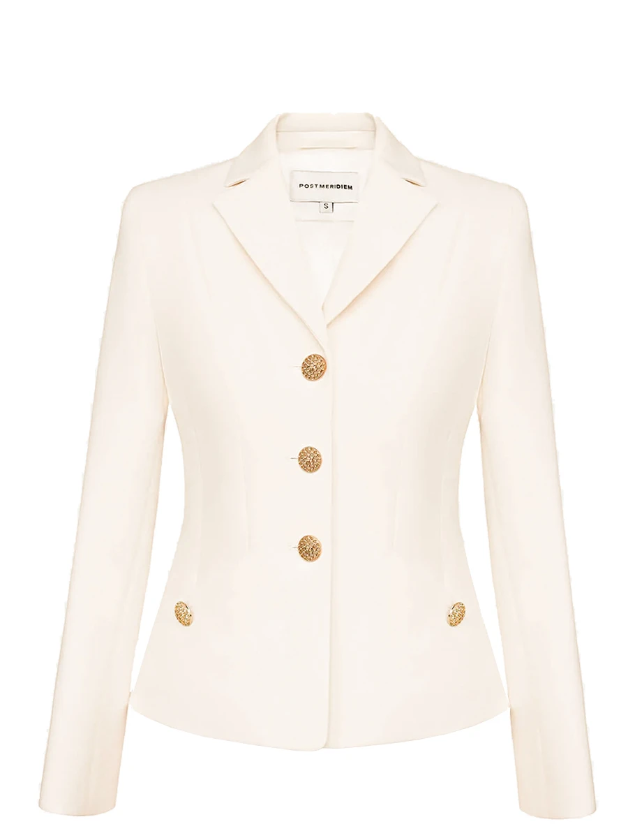 Жакет однотонный