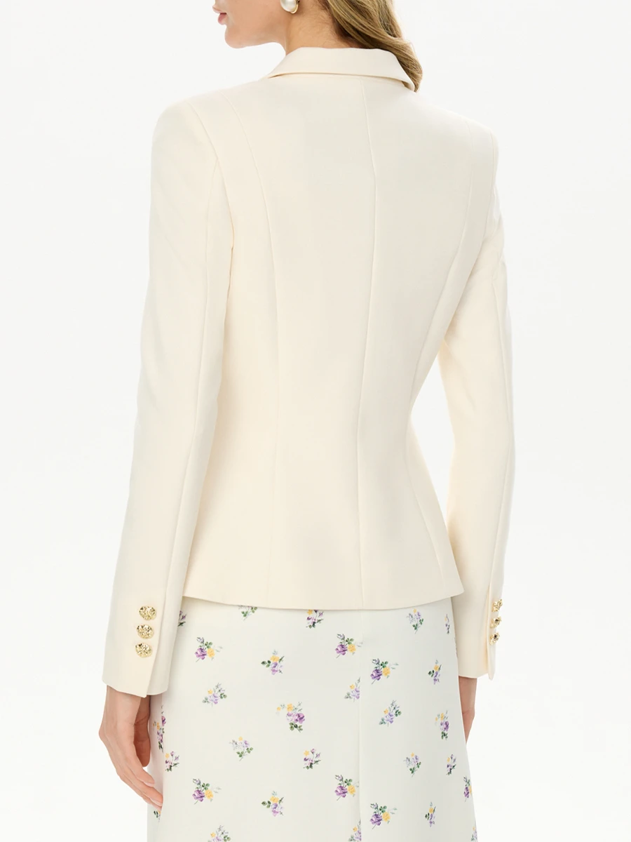 Жакет однотонный