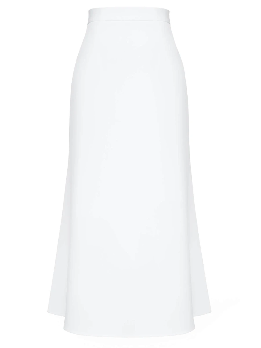 Юбка однотонная