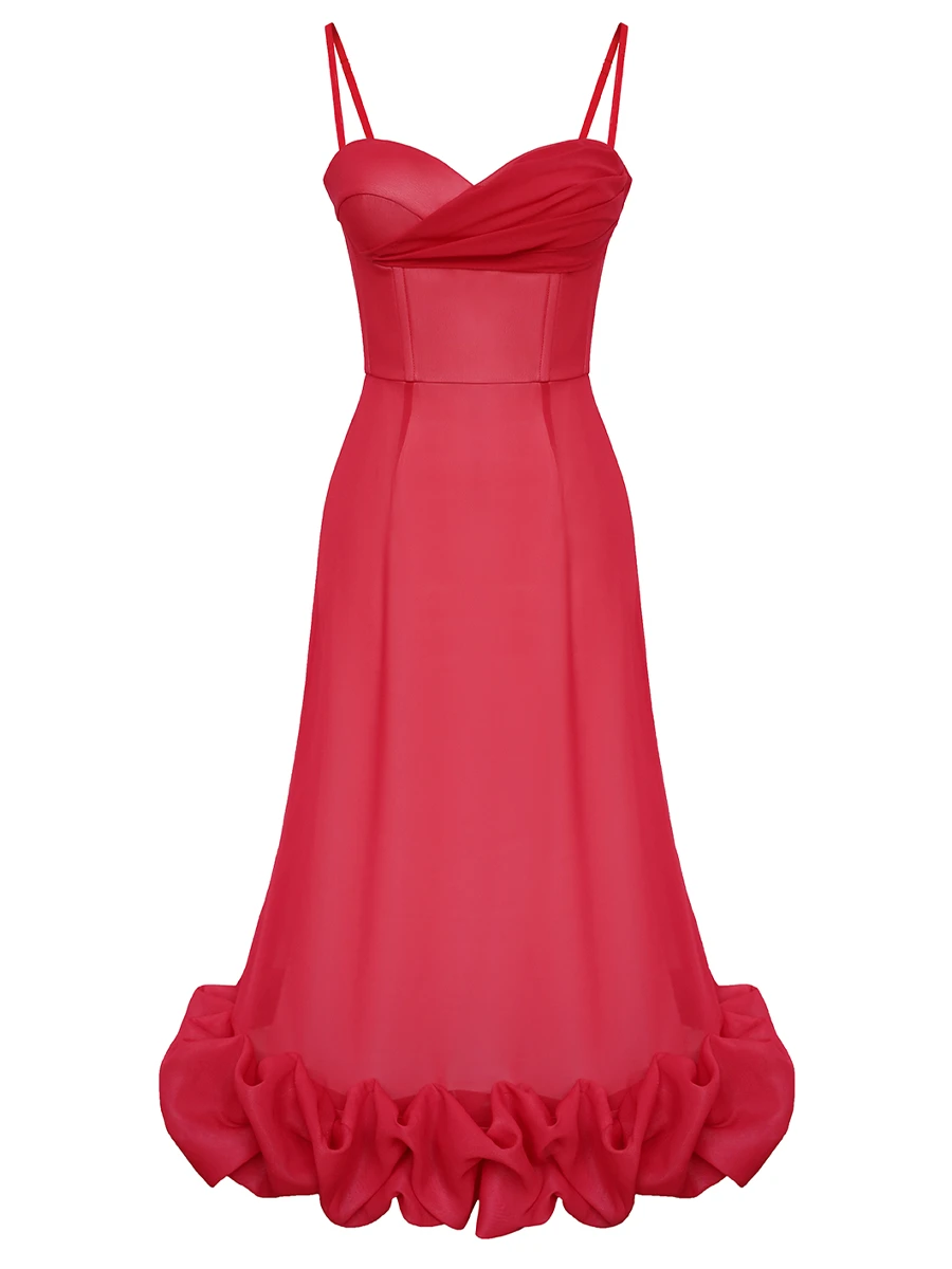 Платье однотонное