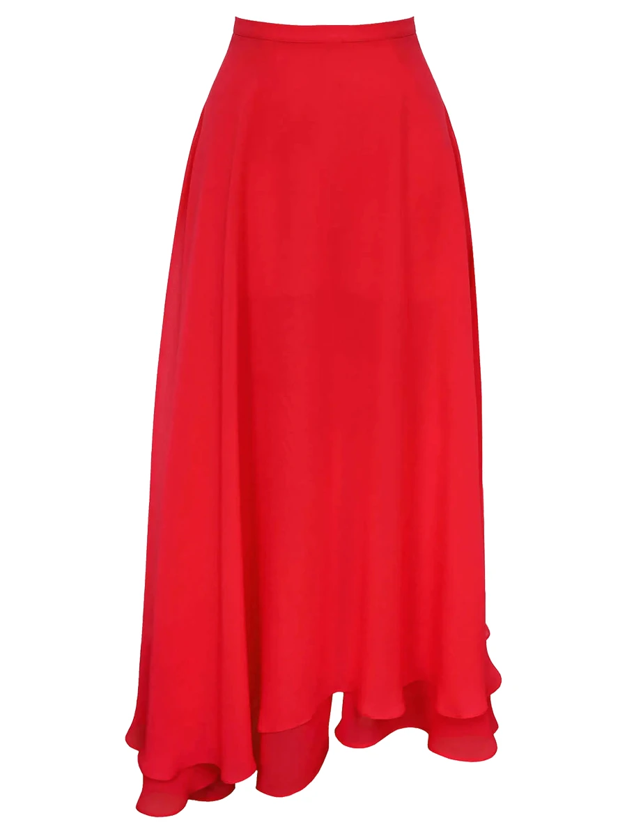 Юбка шифоновая