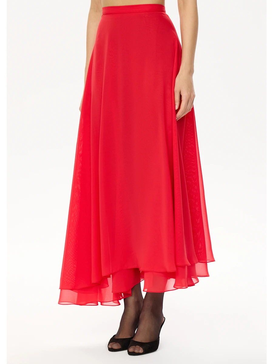 Юбка шифоновая