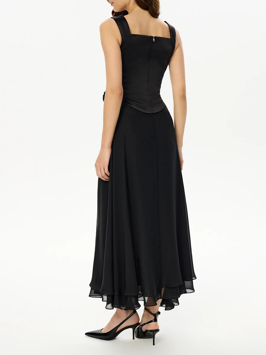 Юбка шифоновая