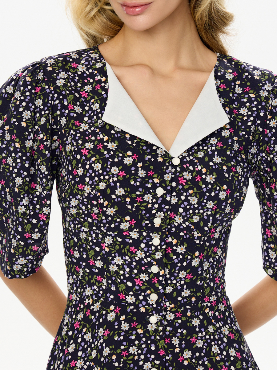 Платье из вискозы