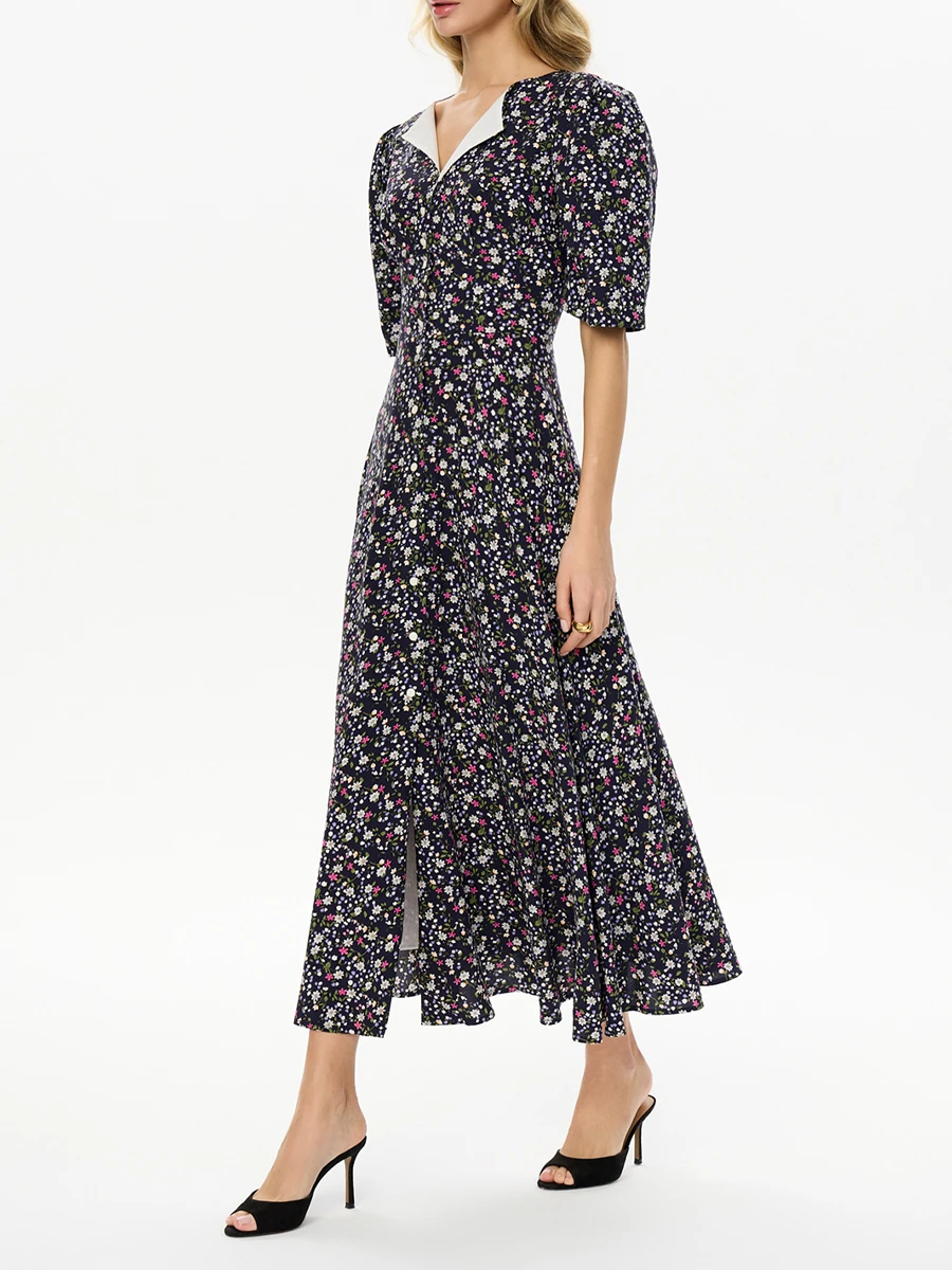 Платье из вискозы