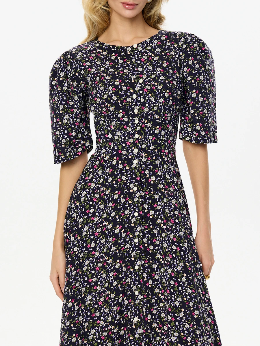 Платье из вискозы