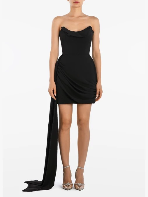 Платье с драпировкой POST MERIDIEM