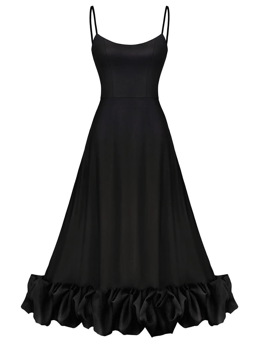 Платье-бюстье однотонное