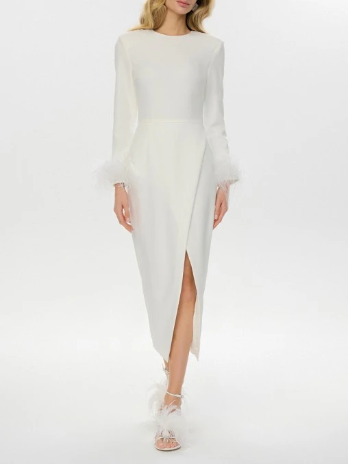 Платье однотонное POST MERIDIEM