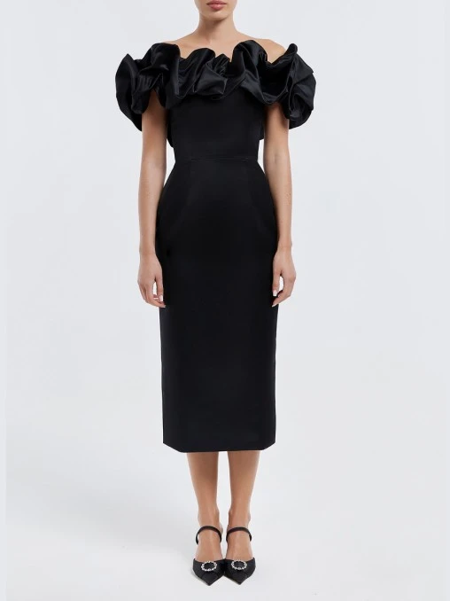 Платье однотонное POST MERIDIEM