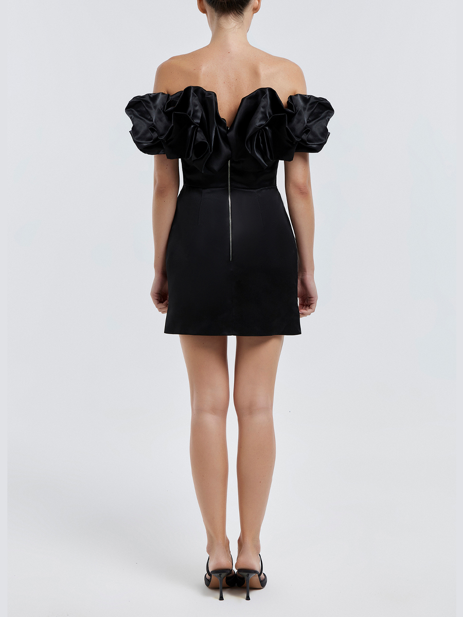 Платье однотонное