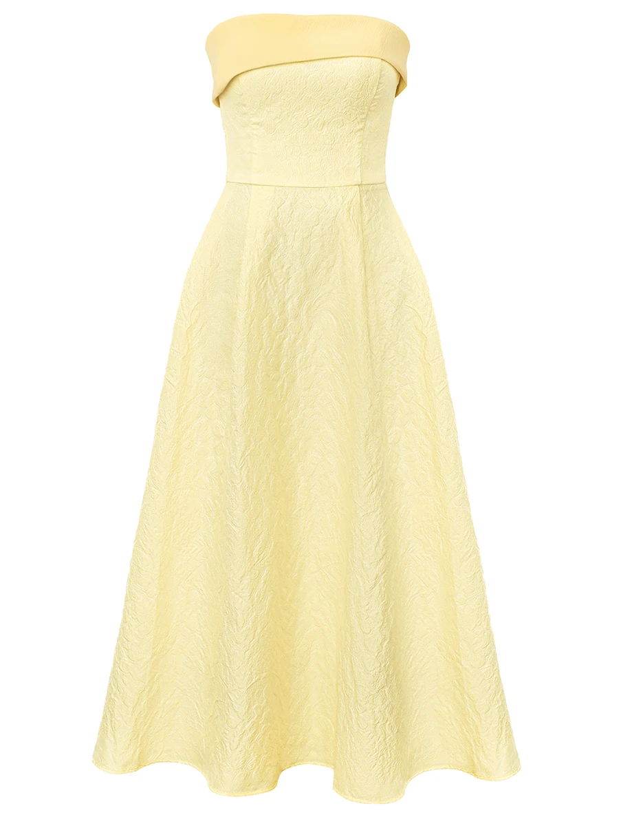 Платье из жаккарда