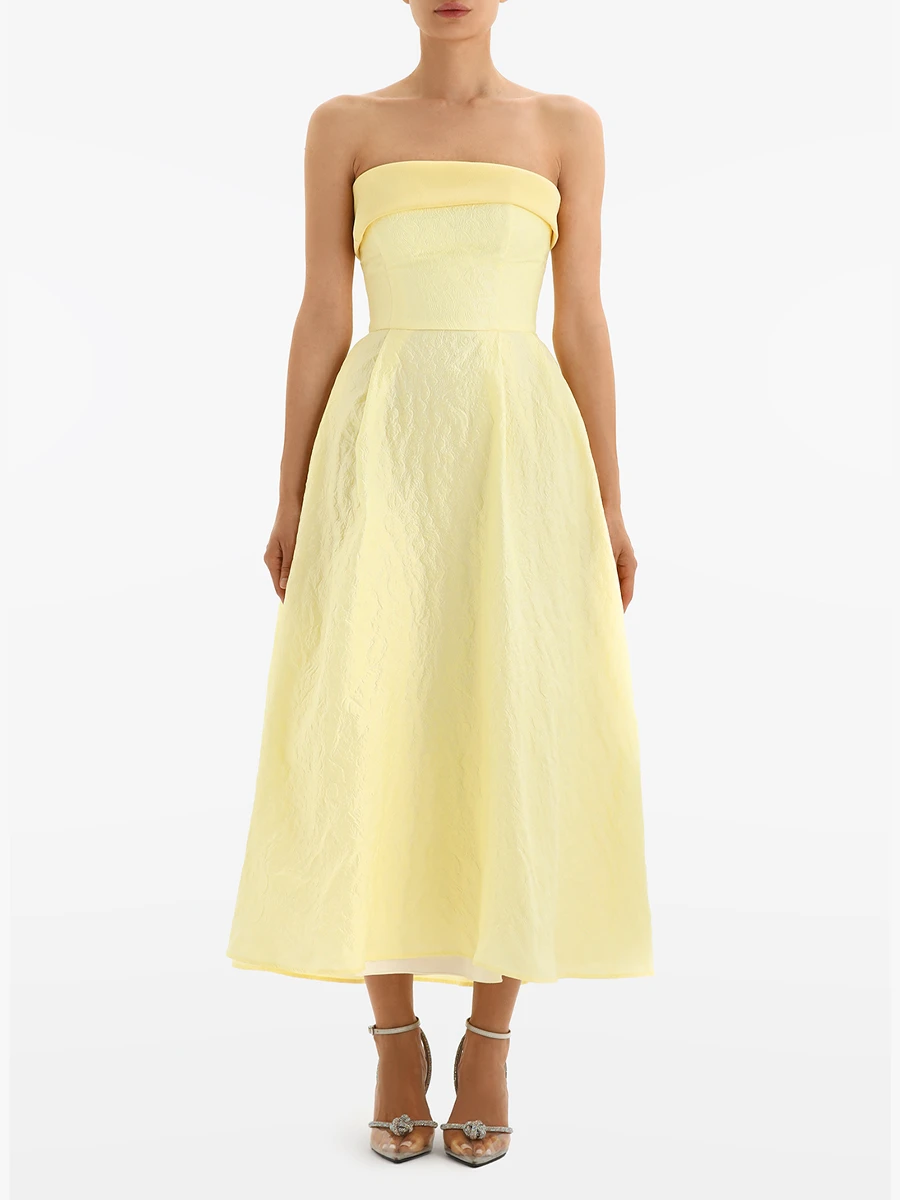 Платье из жаккарда