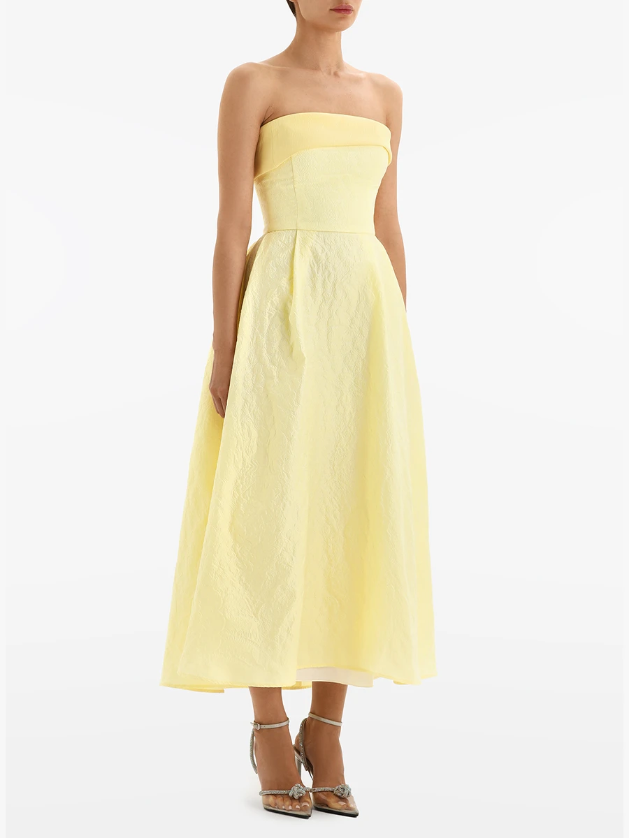 Платье из жаккарда