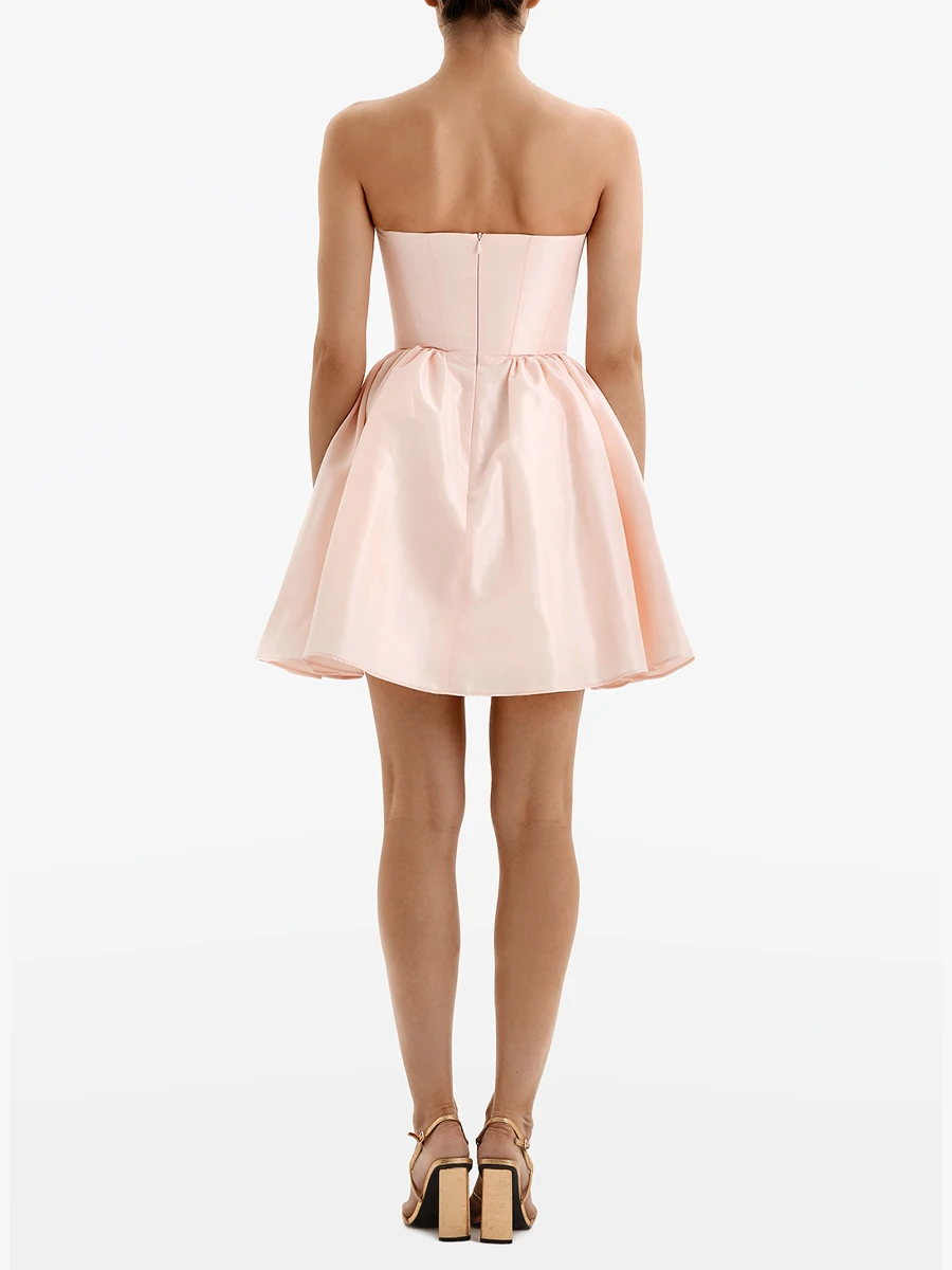 Платье атласное