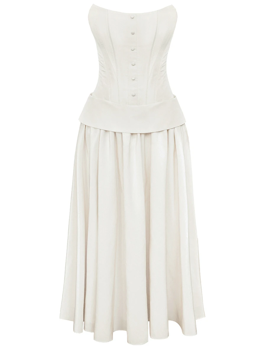 Платье Serment однотонное