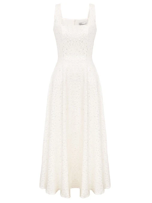 Платье Clarté с пайетками и бисером POST MERIDIEM