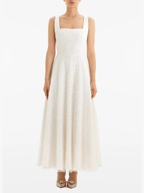 Платье Clarté с пайетками и бисером POST MERIDIEM
