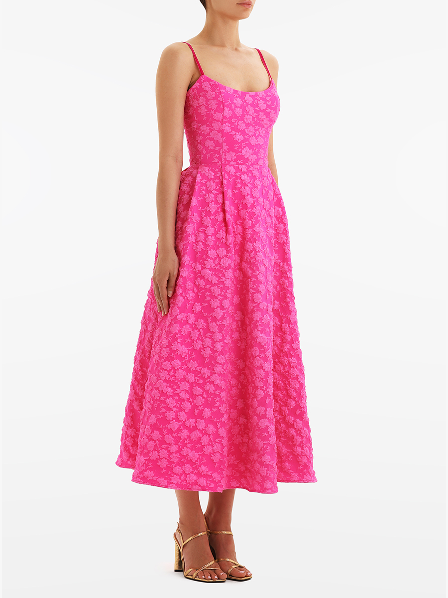 Платье из жаккарда