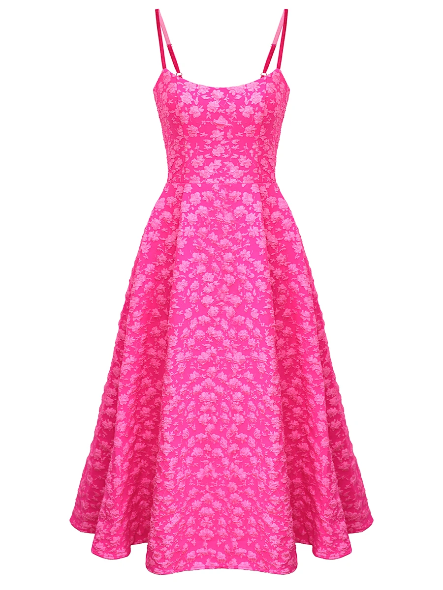 Платье из жаккарда