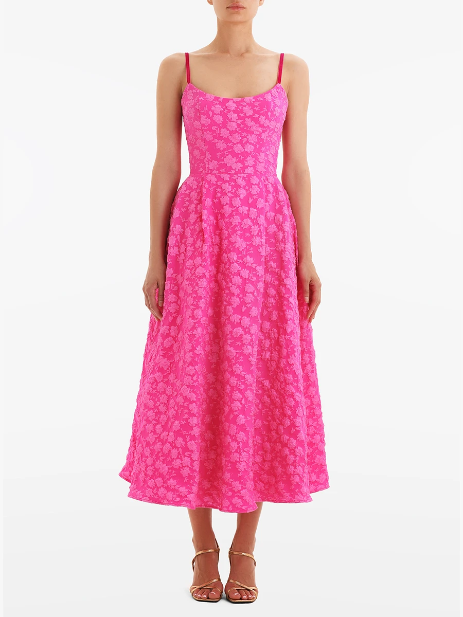 Платье из жаккарда