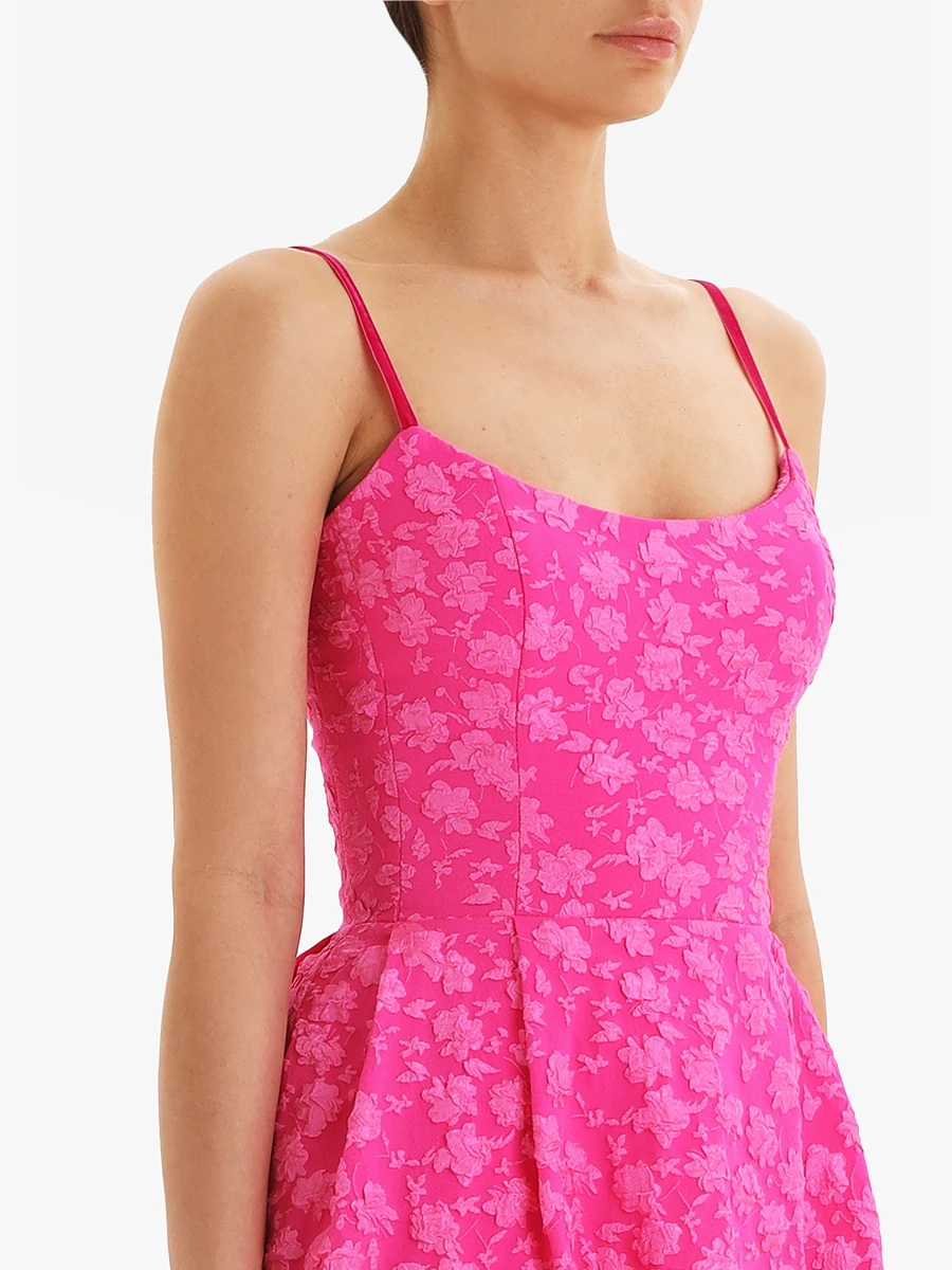 Платье из жаккарда