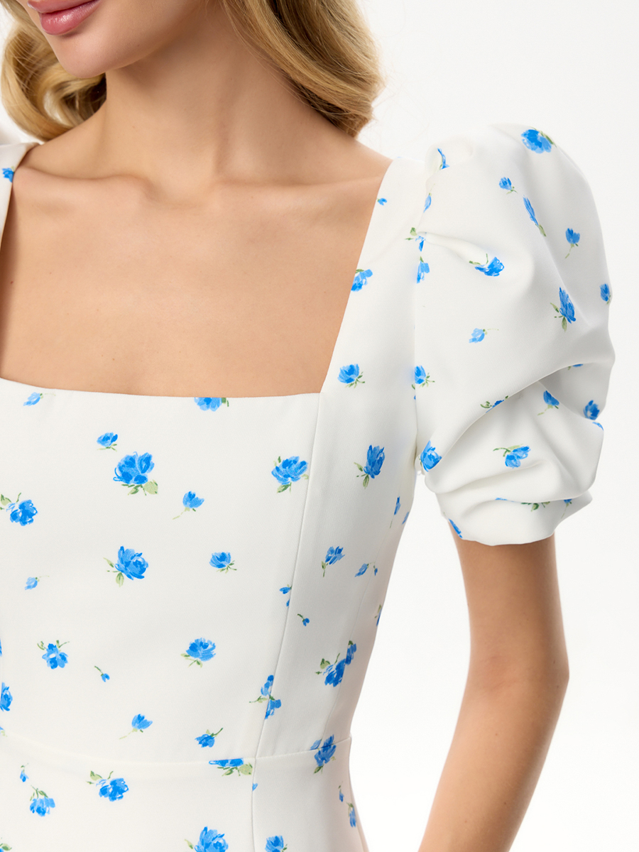 Платье с принтом