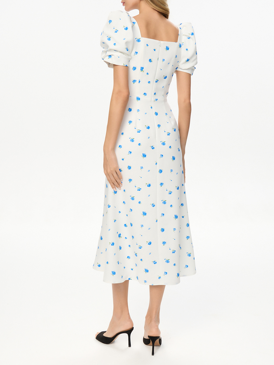 Платье с принтом