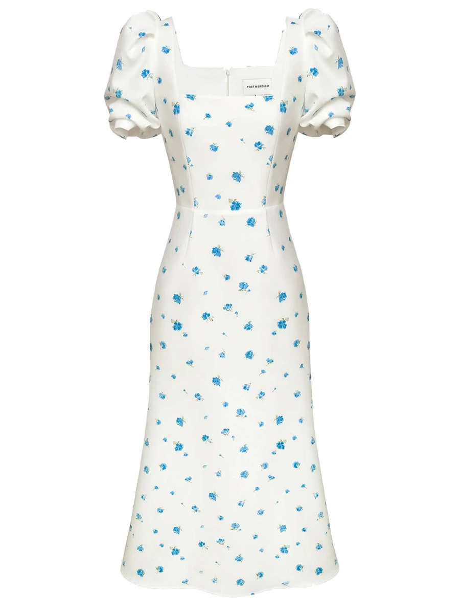 Платье с принтом