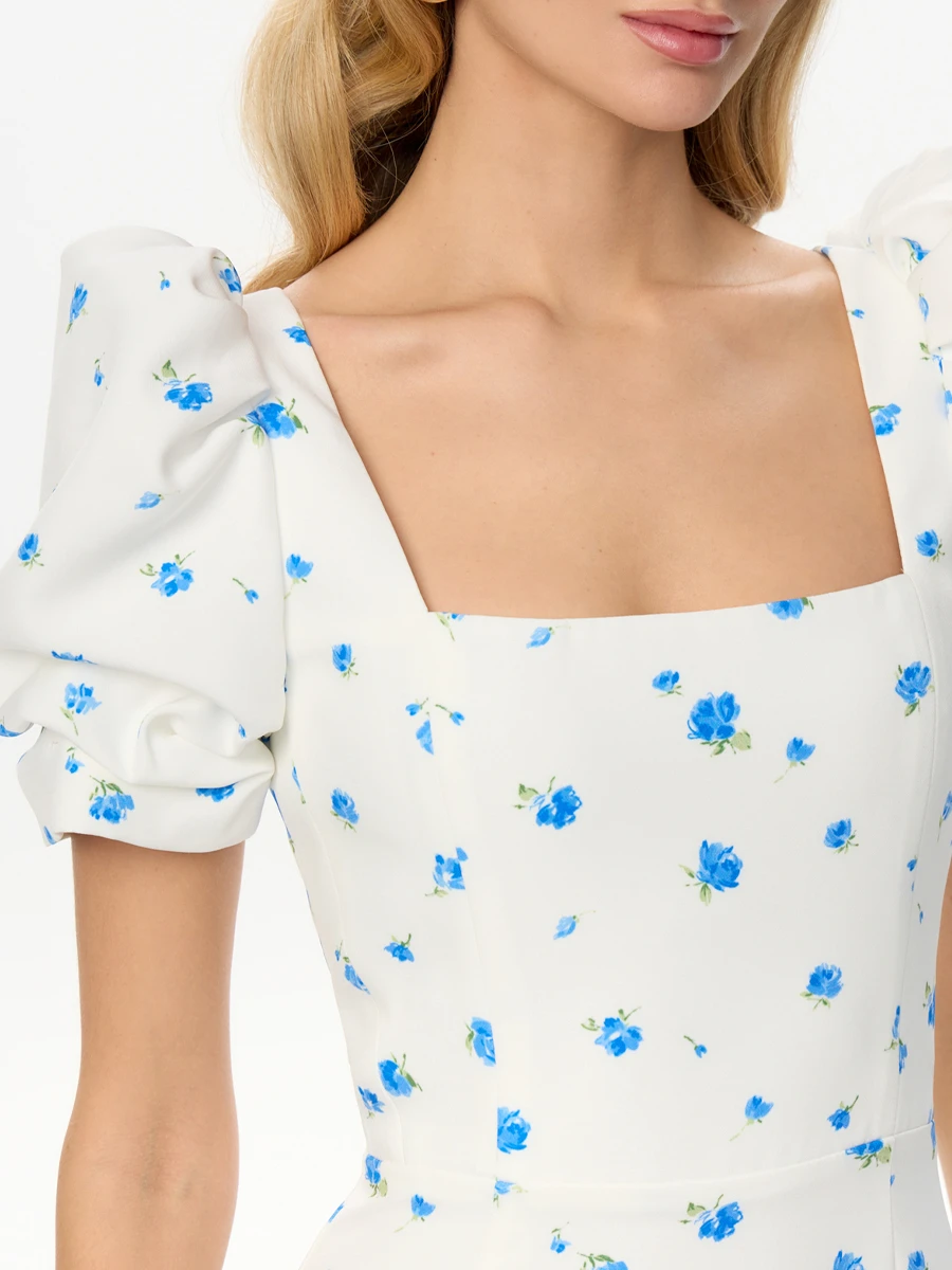 Платье с принтом