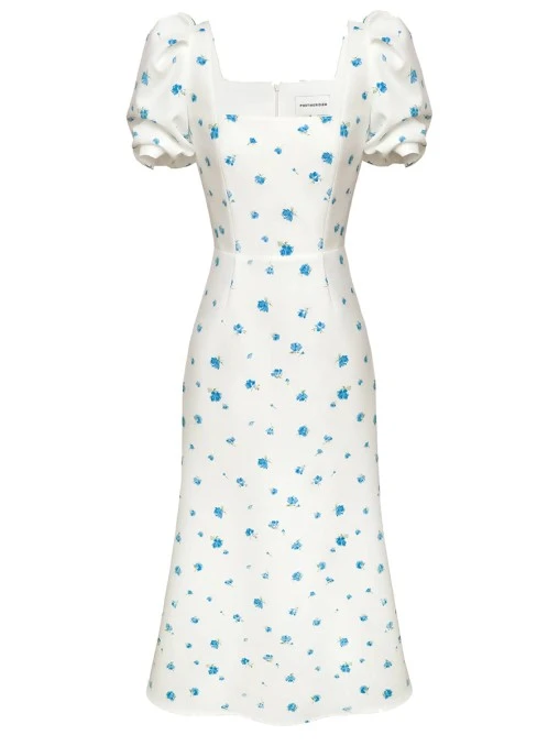 Платье с принтом POST MERIDIEM