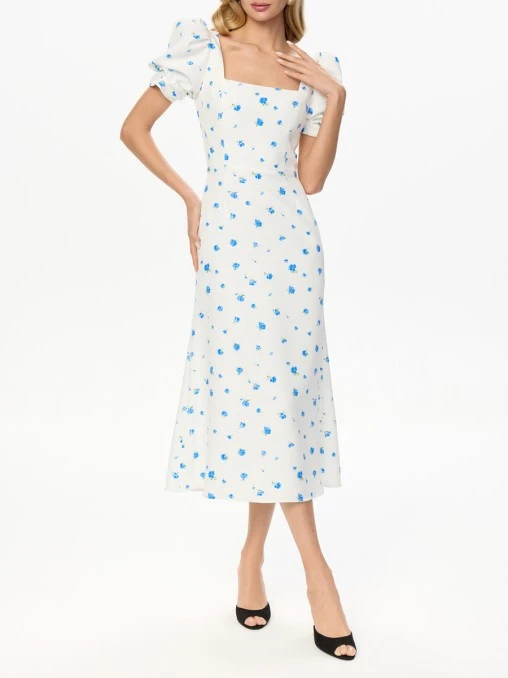 Платье с принтом POST MERIDIEM