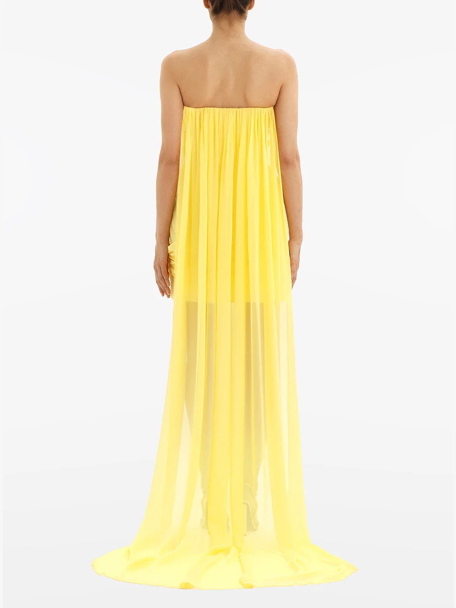 Платье из вискозы