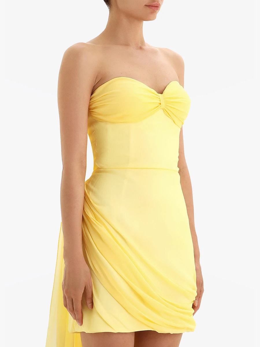 Платье из вискозы