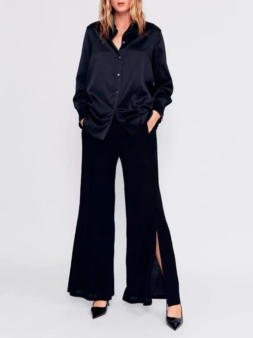 Брюки шелковые FREE AGE