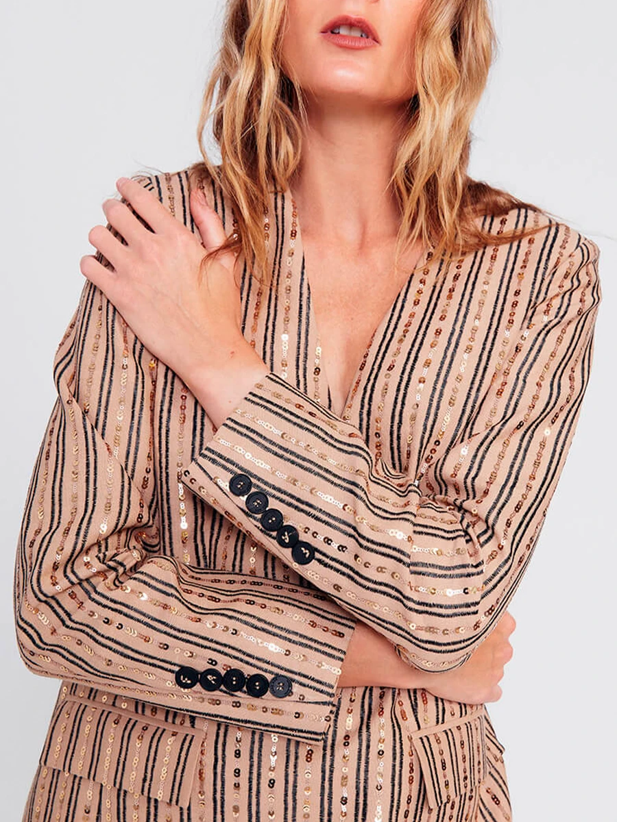 Платье из вискозы и льна