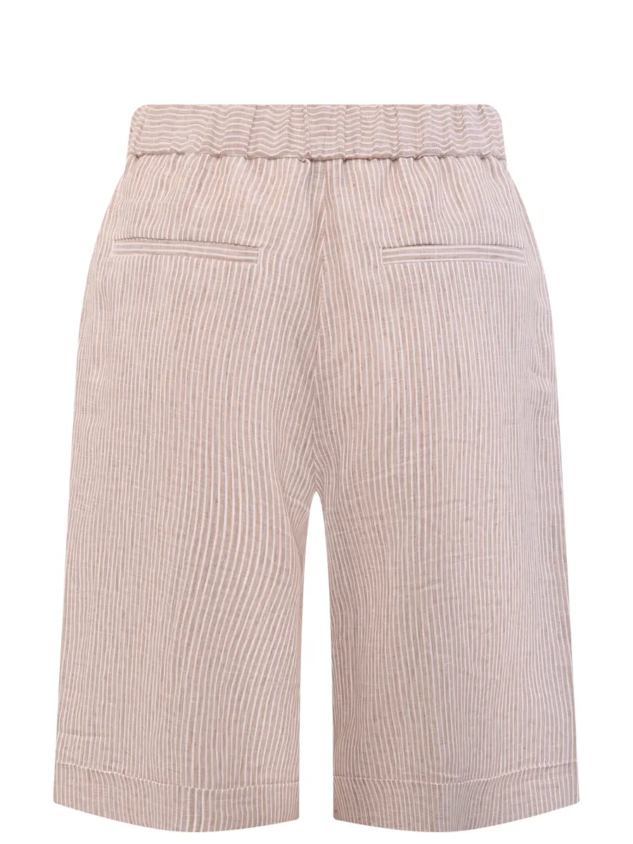 Шорты льняные