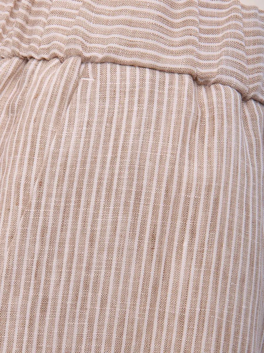 Шорты льняные