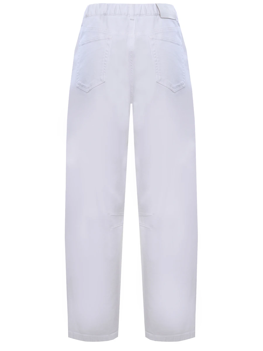 Джинсы-бойфренд хлопковые