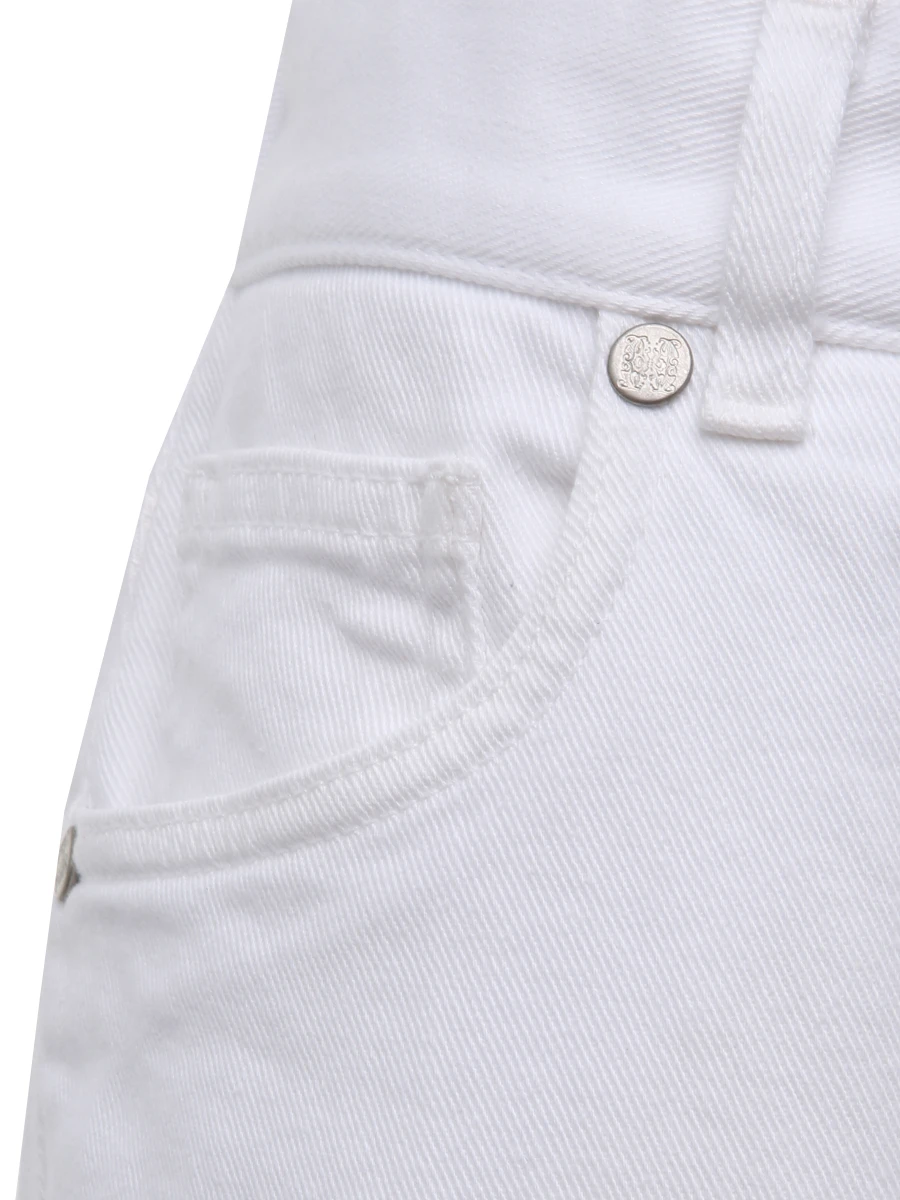 Джинсы-бойфренд хлопковые