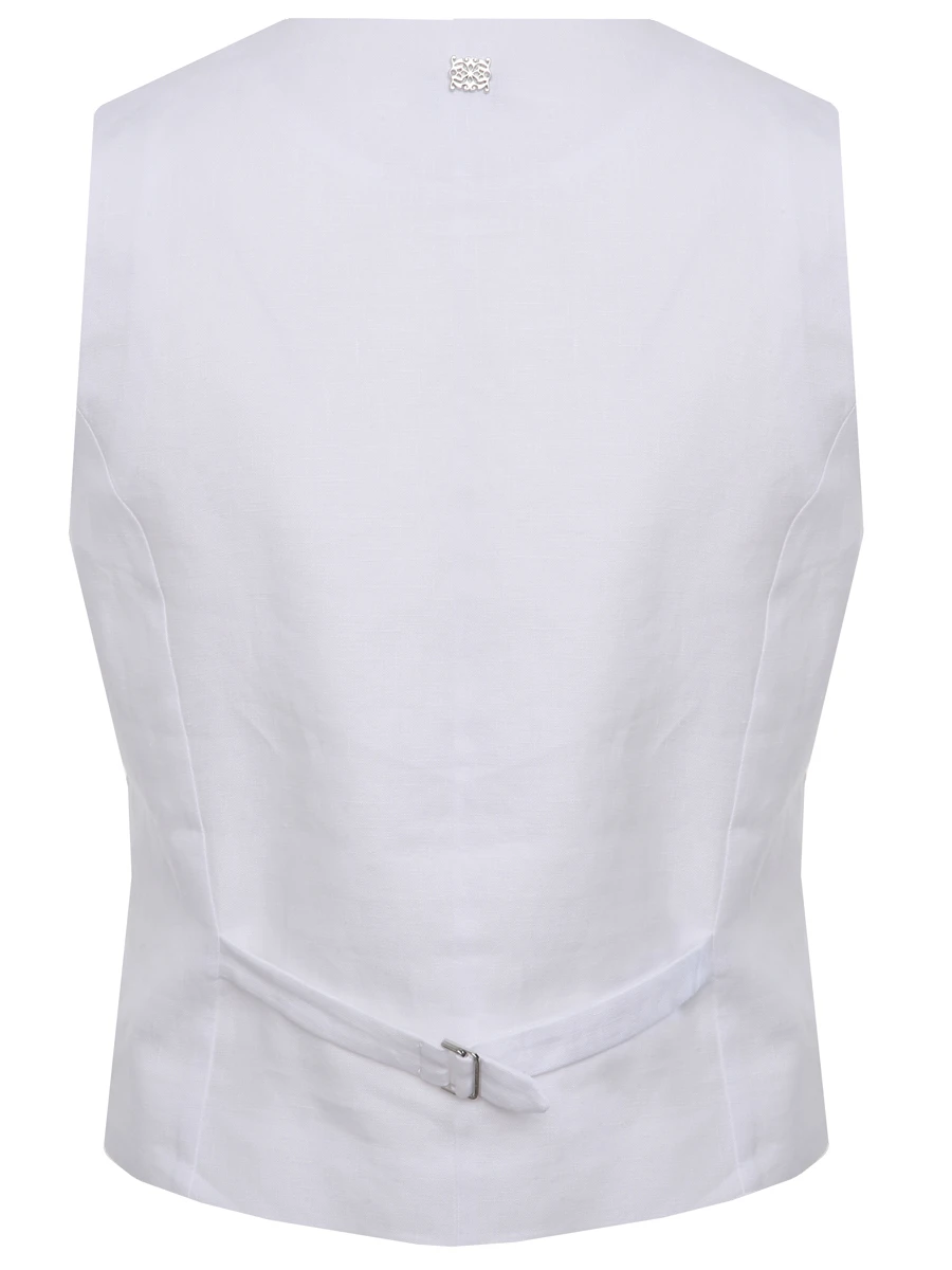 Жилет льняной