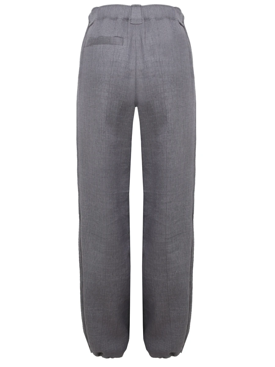 Брюки из вискозы и льна