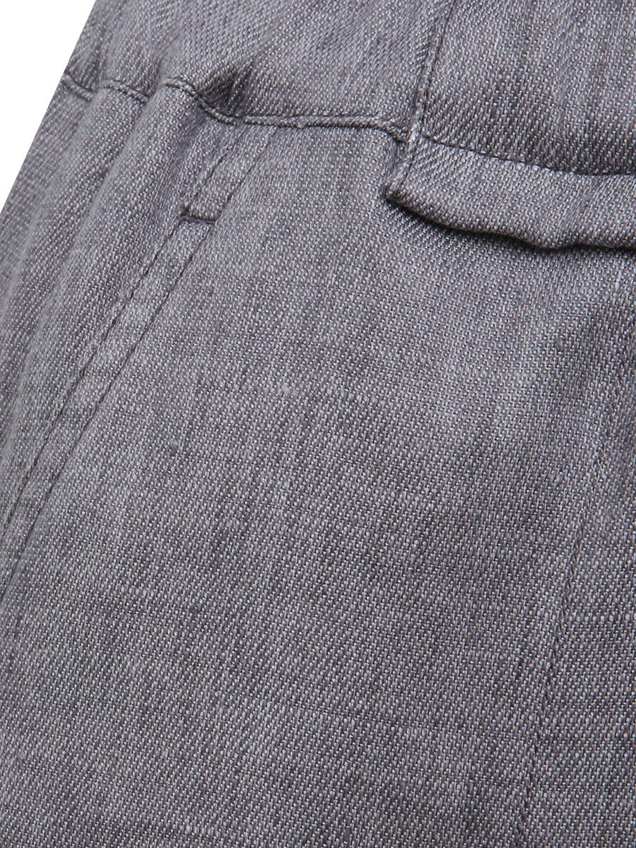 Брюки из вискозы и льна