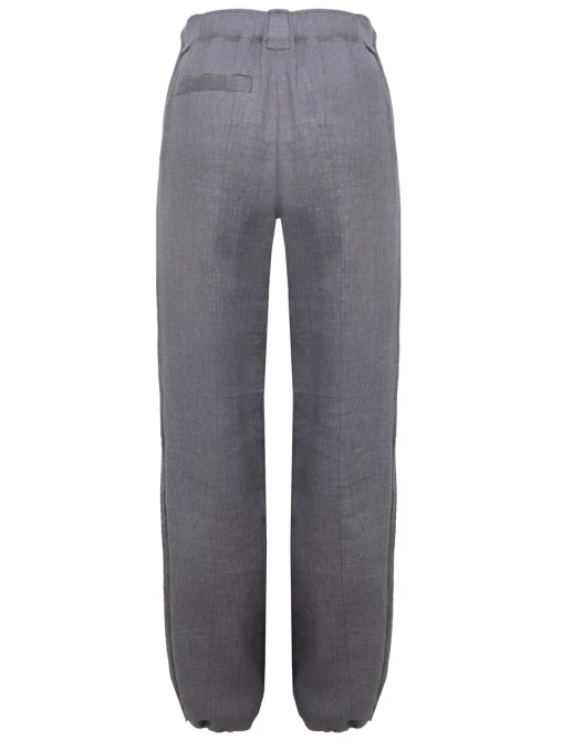 Брюки из вискозы и льна PANICALE