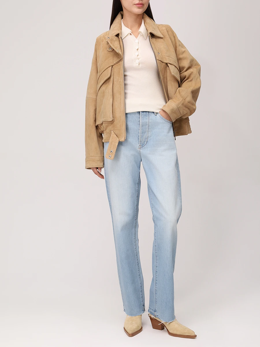 Куртка замшевая