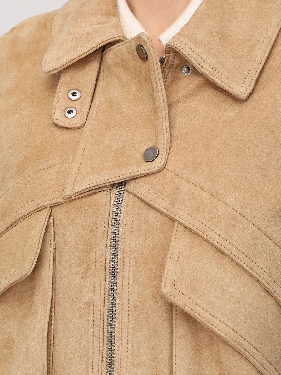 Куртка замшевая