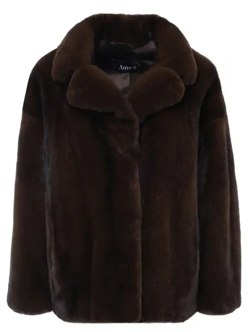 Полушубок «Вивиан» норковый AMELI