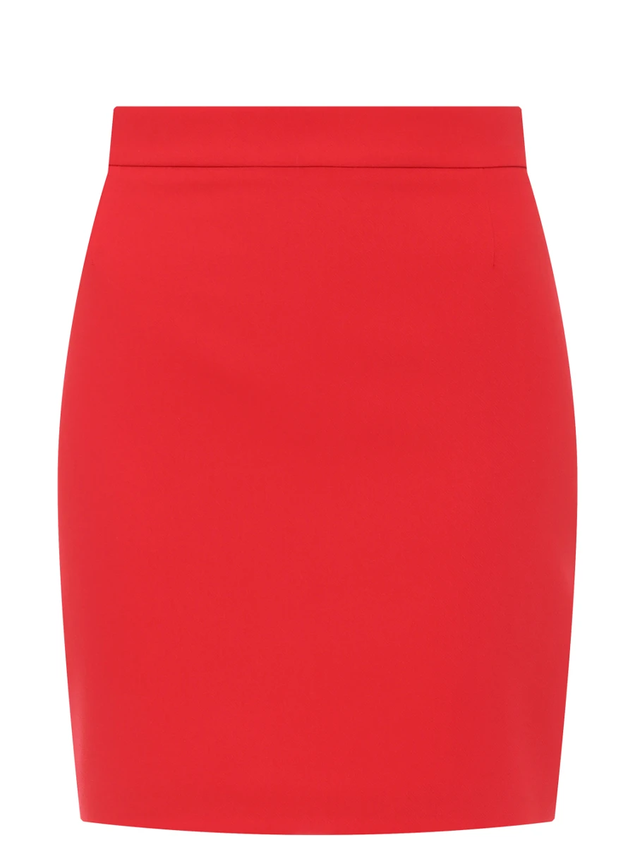 Юбка однотонная